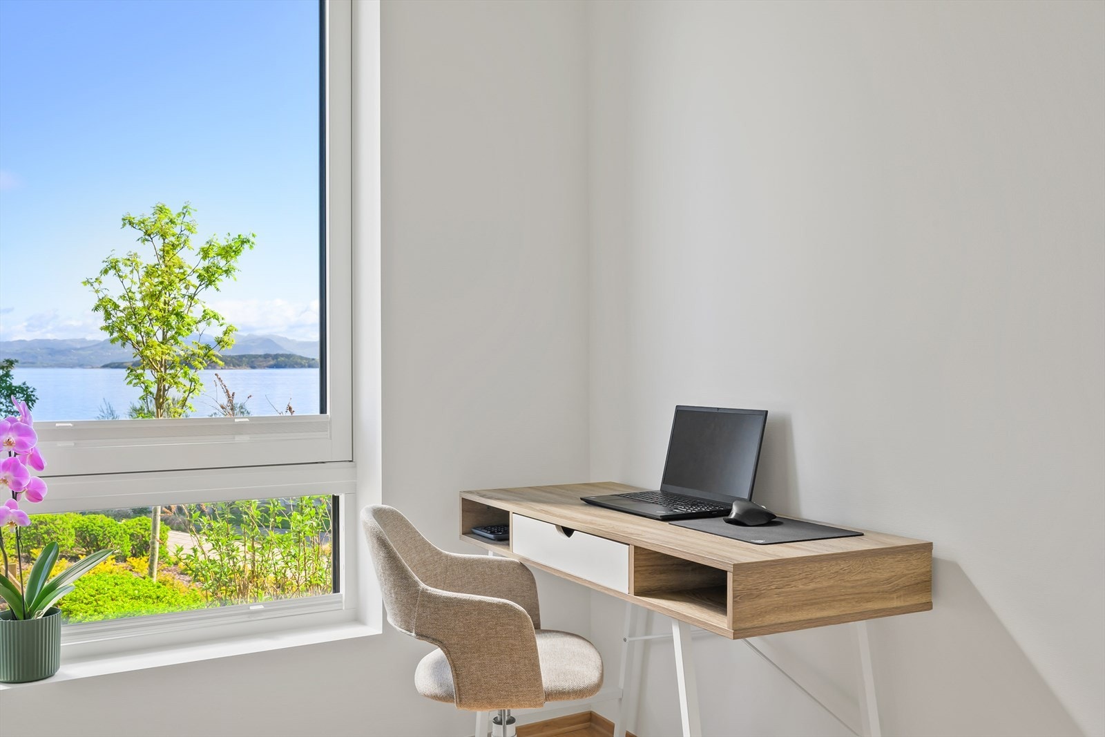 Nydelig utsikt også herfra Galleribilde