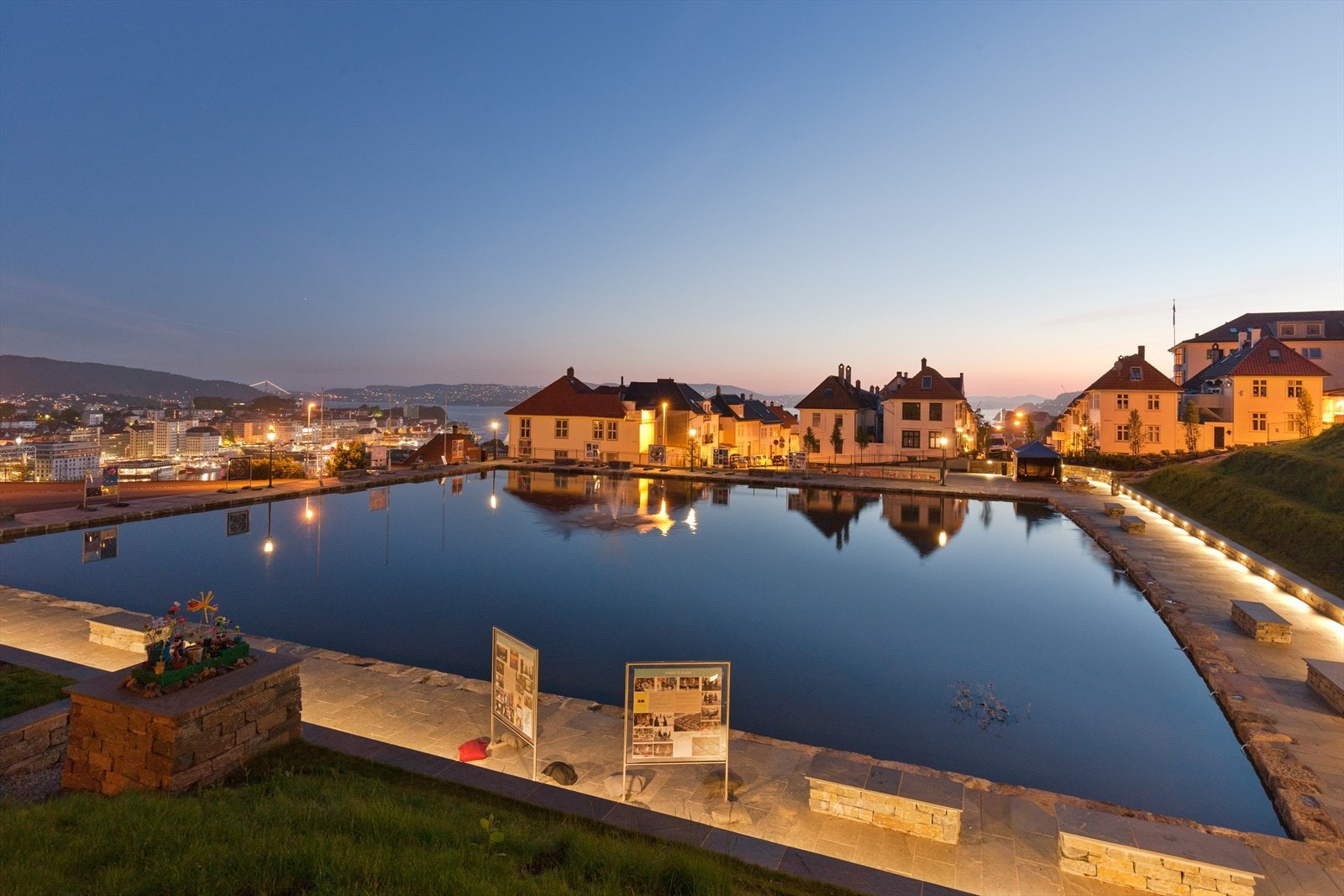 Herfra kan du også finne veien opp mot Fløyen! Galleribilde