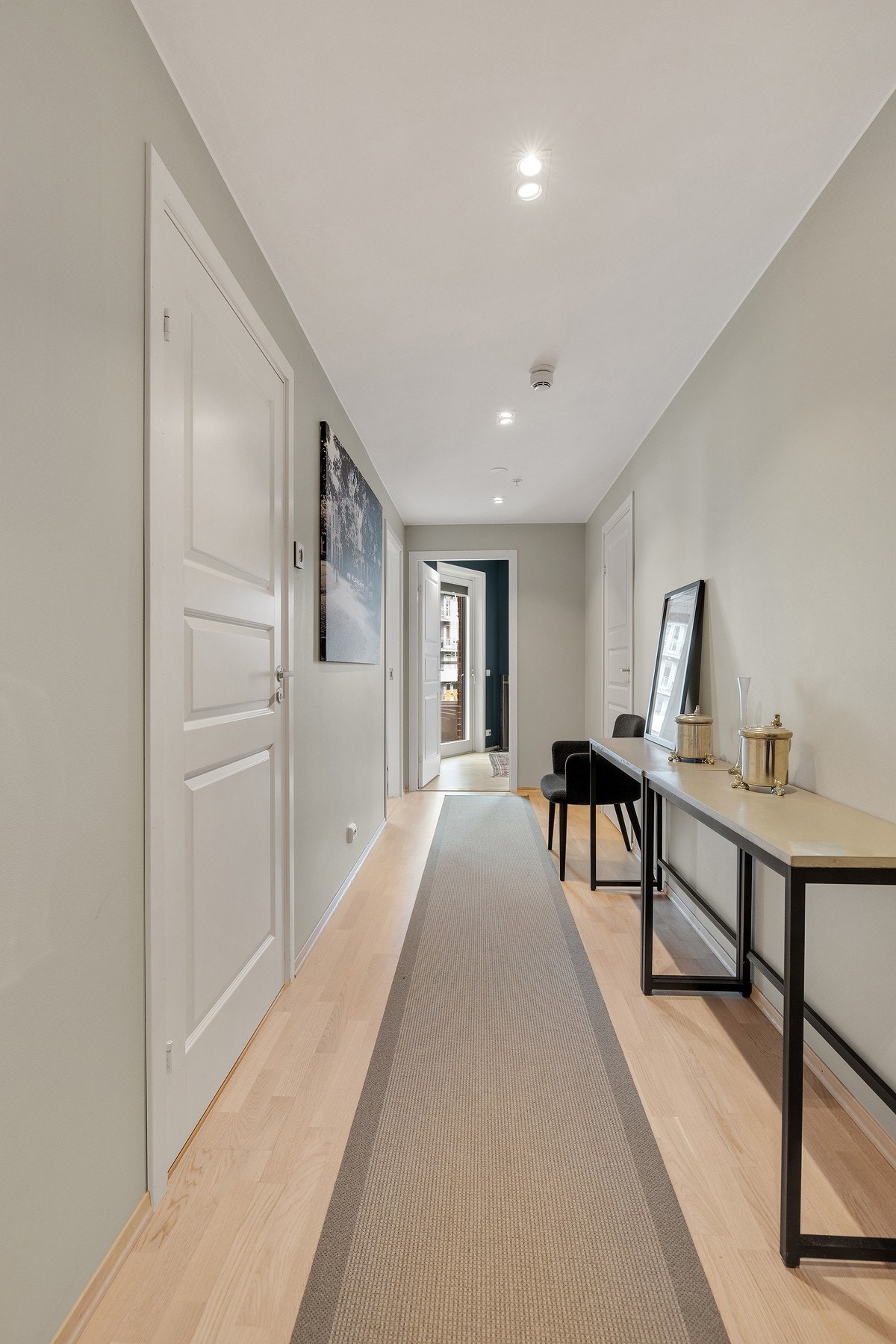 Lekker og innbydende entré. Galleribilde