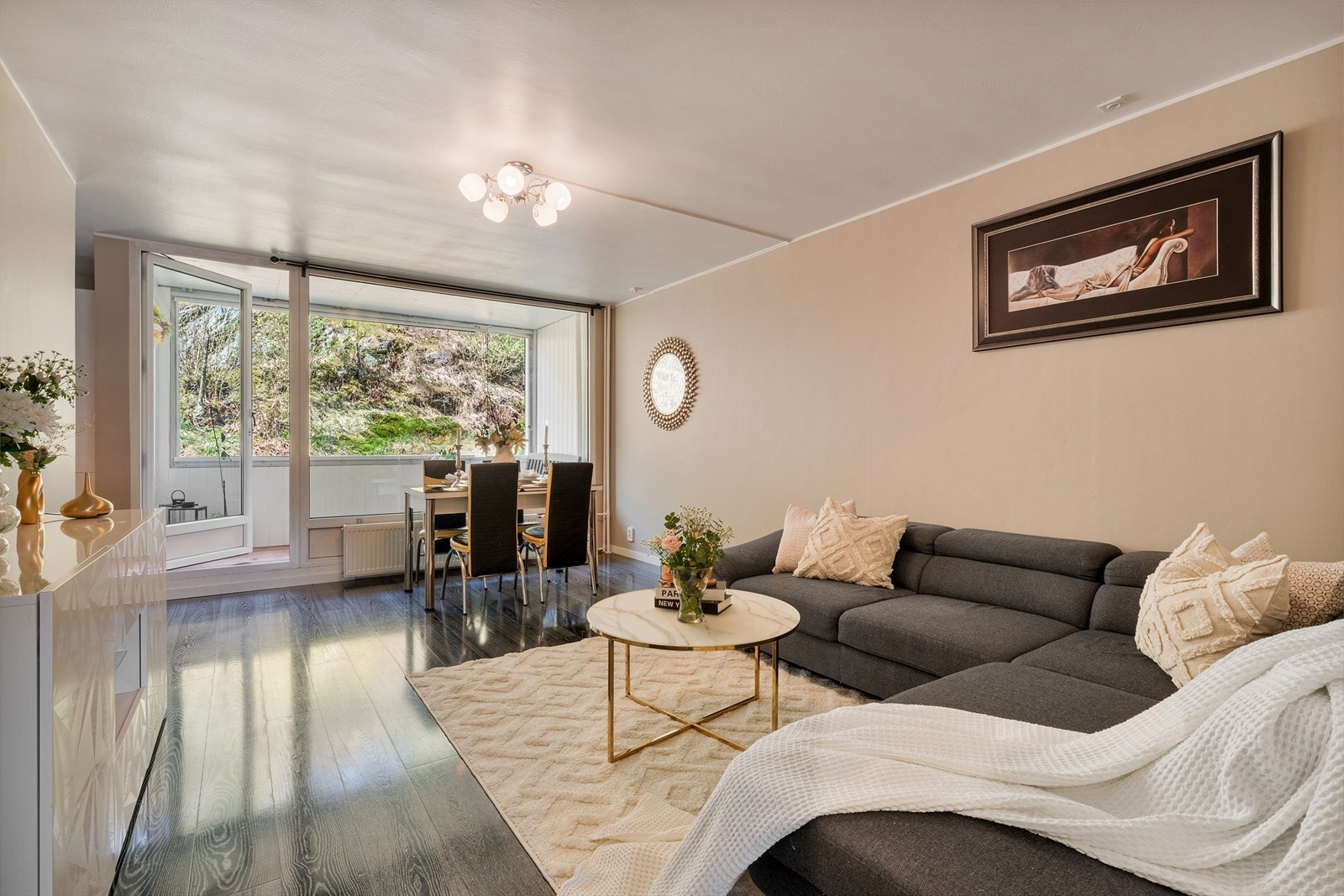 - En flott tre-roms i et populært og veldrevet borettslag like ved Vestkanten - Galleribilde