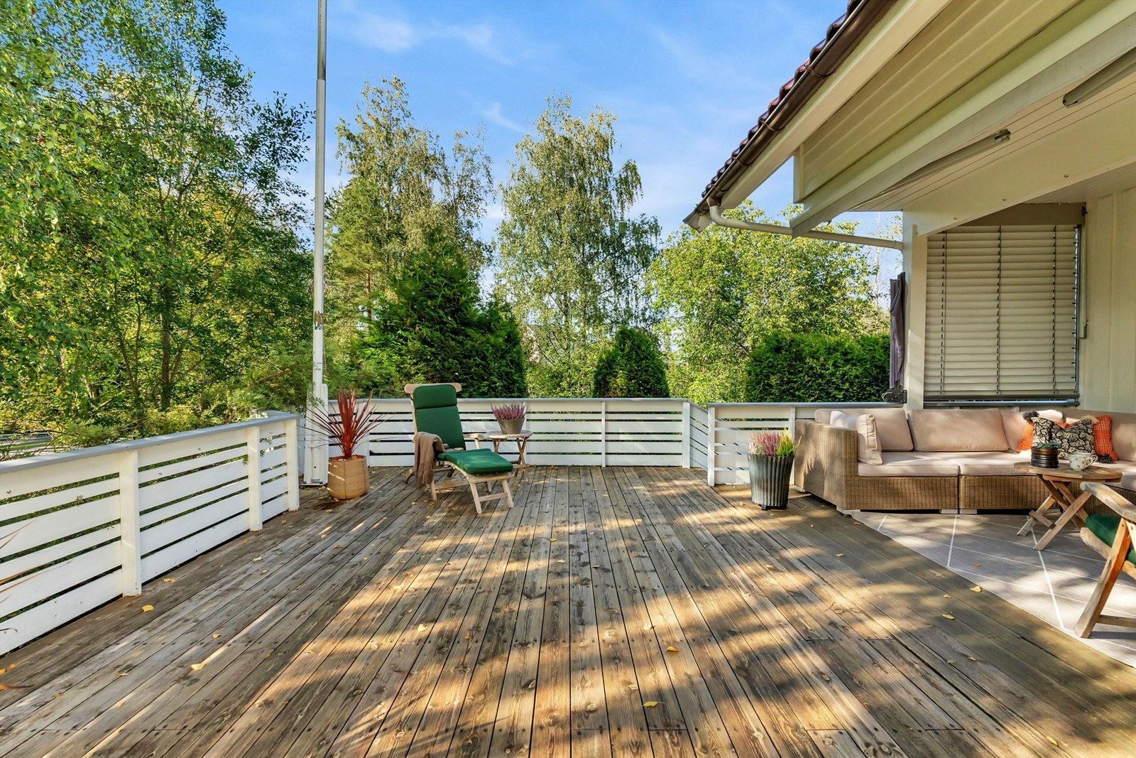 Hyggelige omgivelser rundt boligen Galleribilde