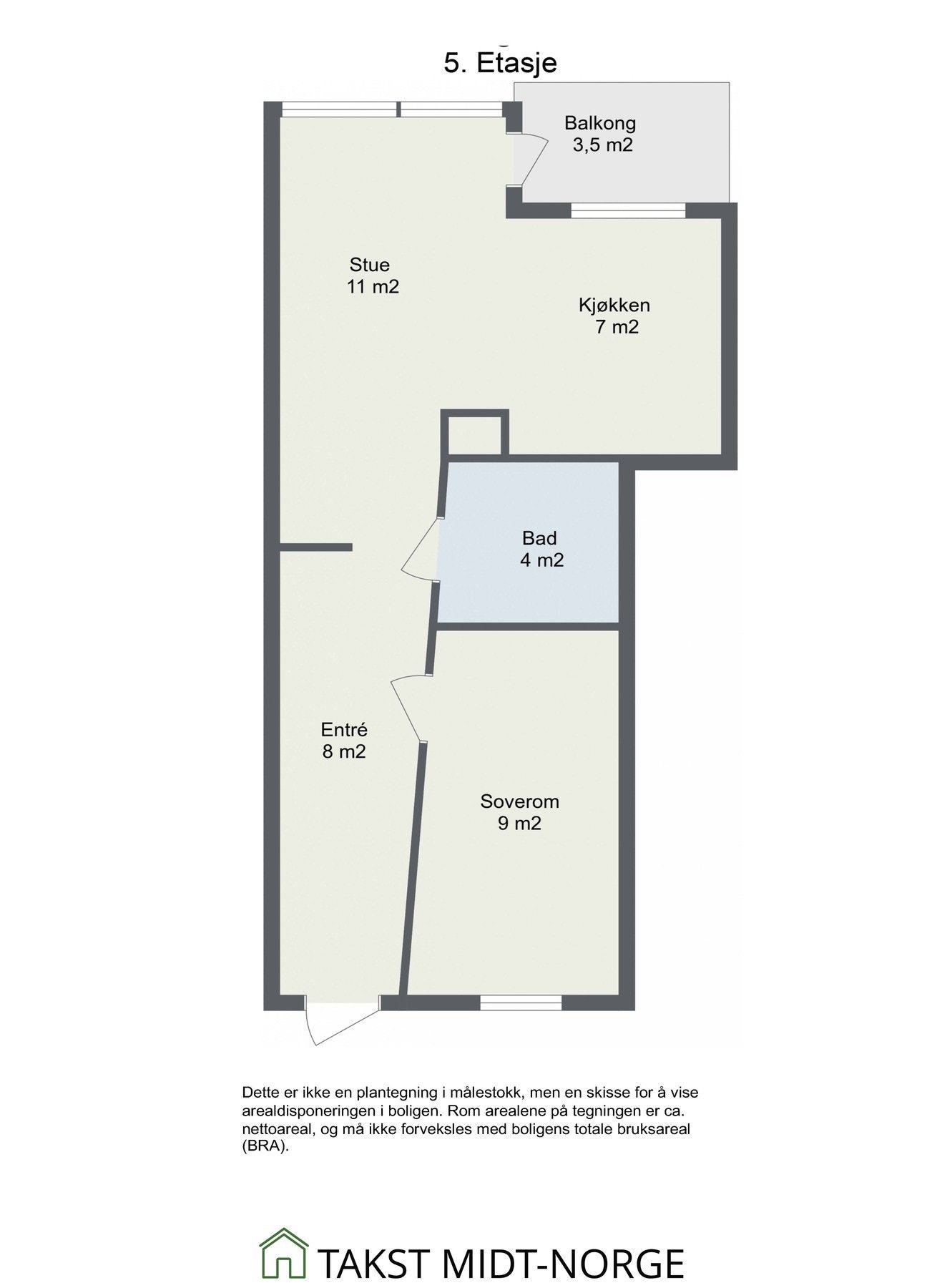 Planskisse. Galleribilde