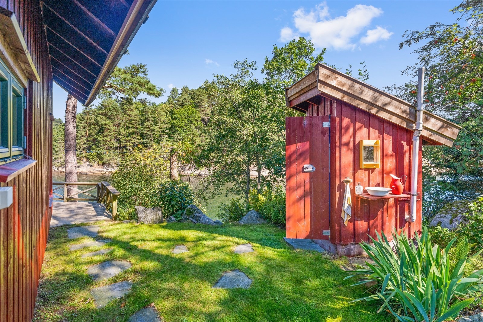 Detalj fra eiendommen ved annekset Galleribilde