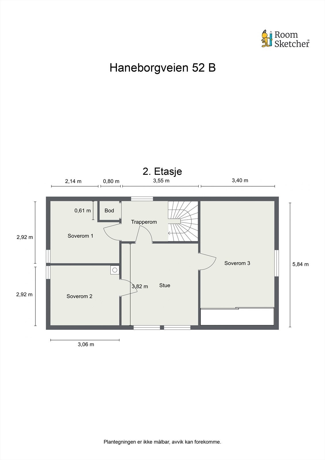 Plantegning - 2. etasje Galleribilde