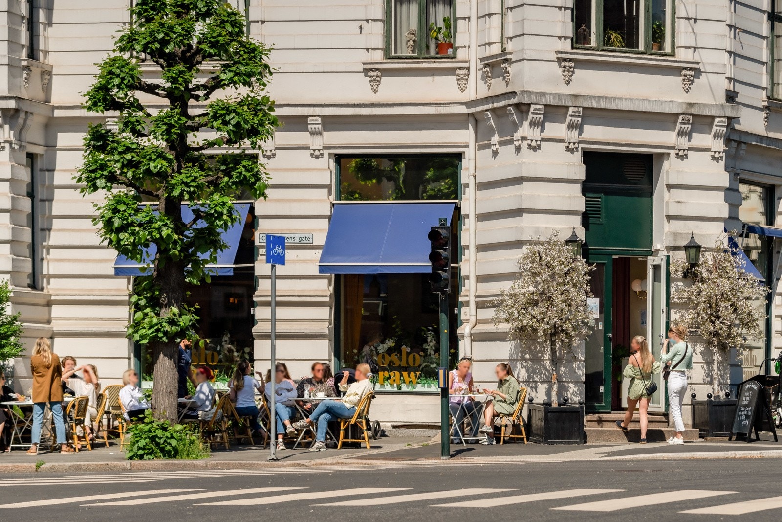 Oslo Raw i Colbjornsens gate / Skovveien Galleribilde