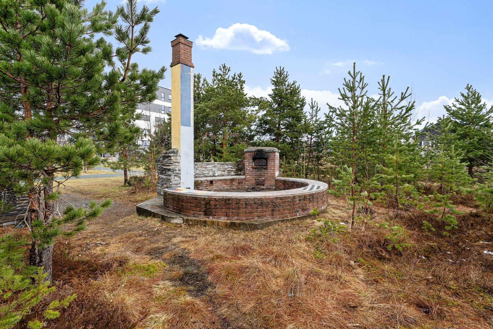 Flotte felles utearealer man kan nyte på både sommer- og vinterstid. Galleribilde