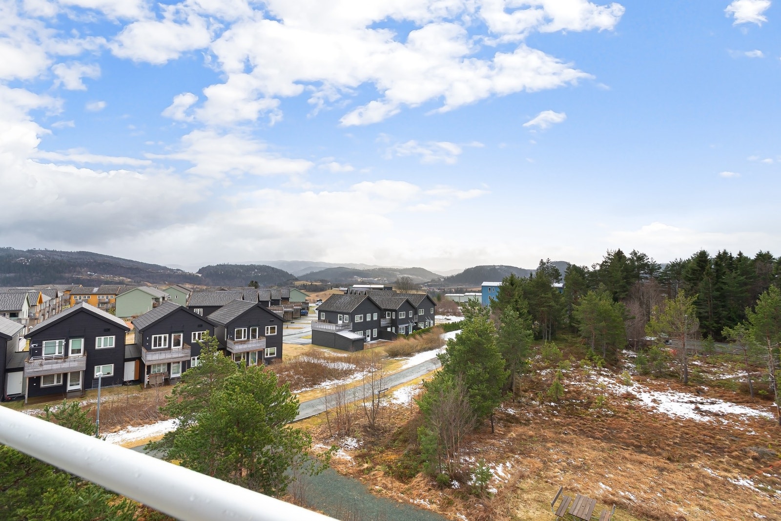 Herlige sol- og utsiktsforhold fra balkongen. Galleribilde