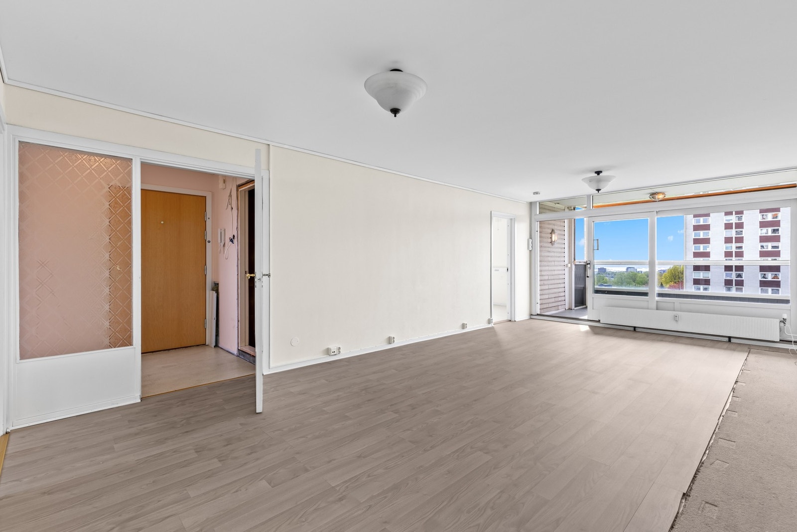 Stue med utsikt Galleribilde