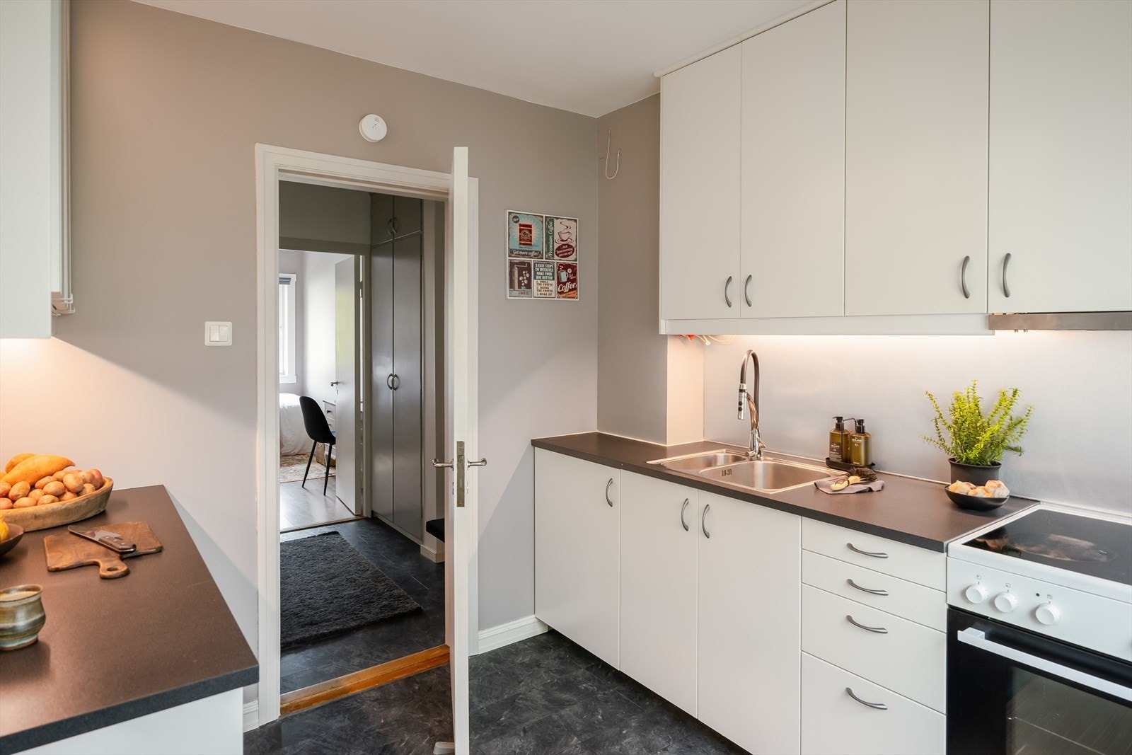 Kjøkkenet har blitt vurdert til tilstandsgrad 1 av takstmann. Galleribilde