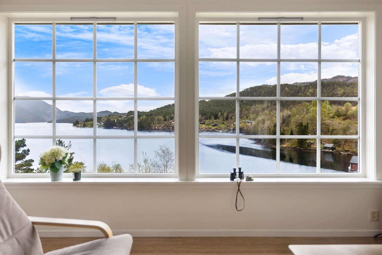 Utsikten fra stuen Galleribilde