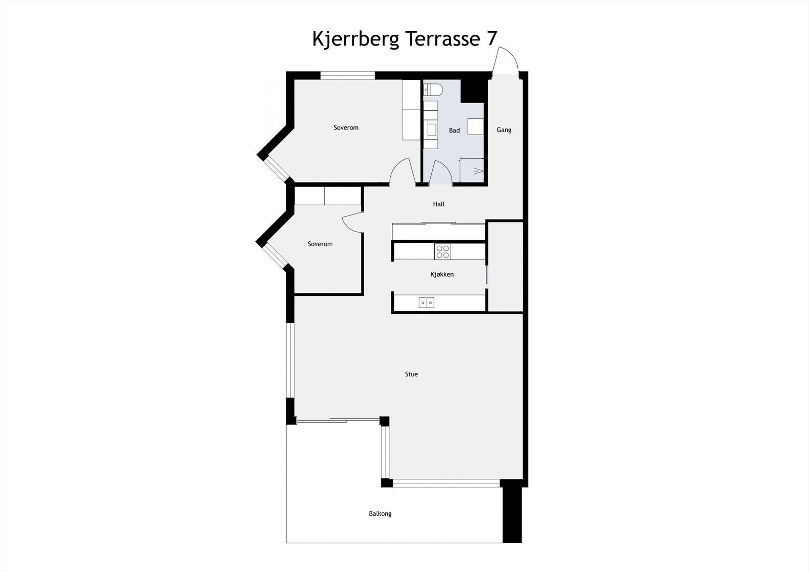 - Plantegning - Galleribilde