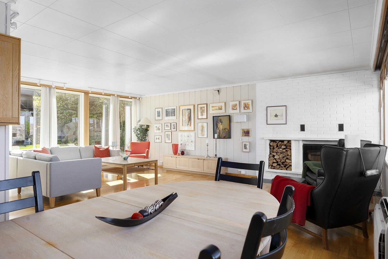 Stue og spisestue Galleribilde