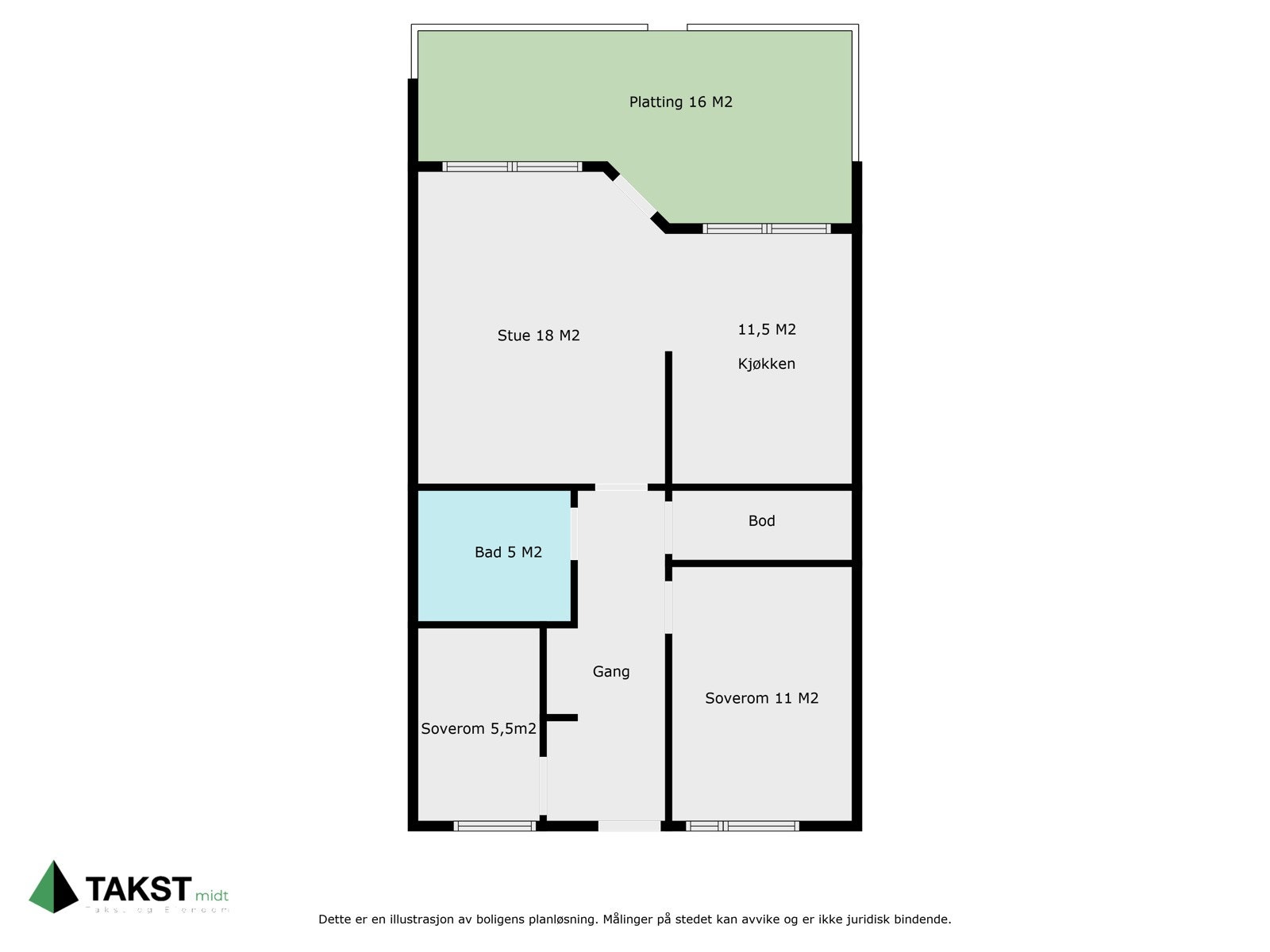 Planskisse Galleribilde