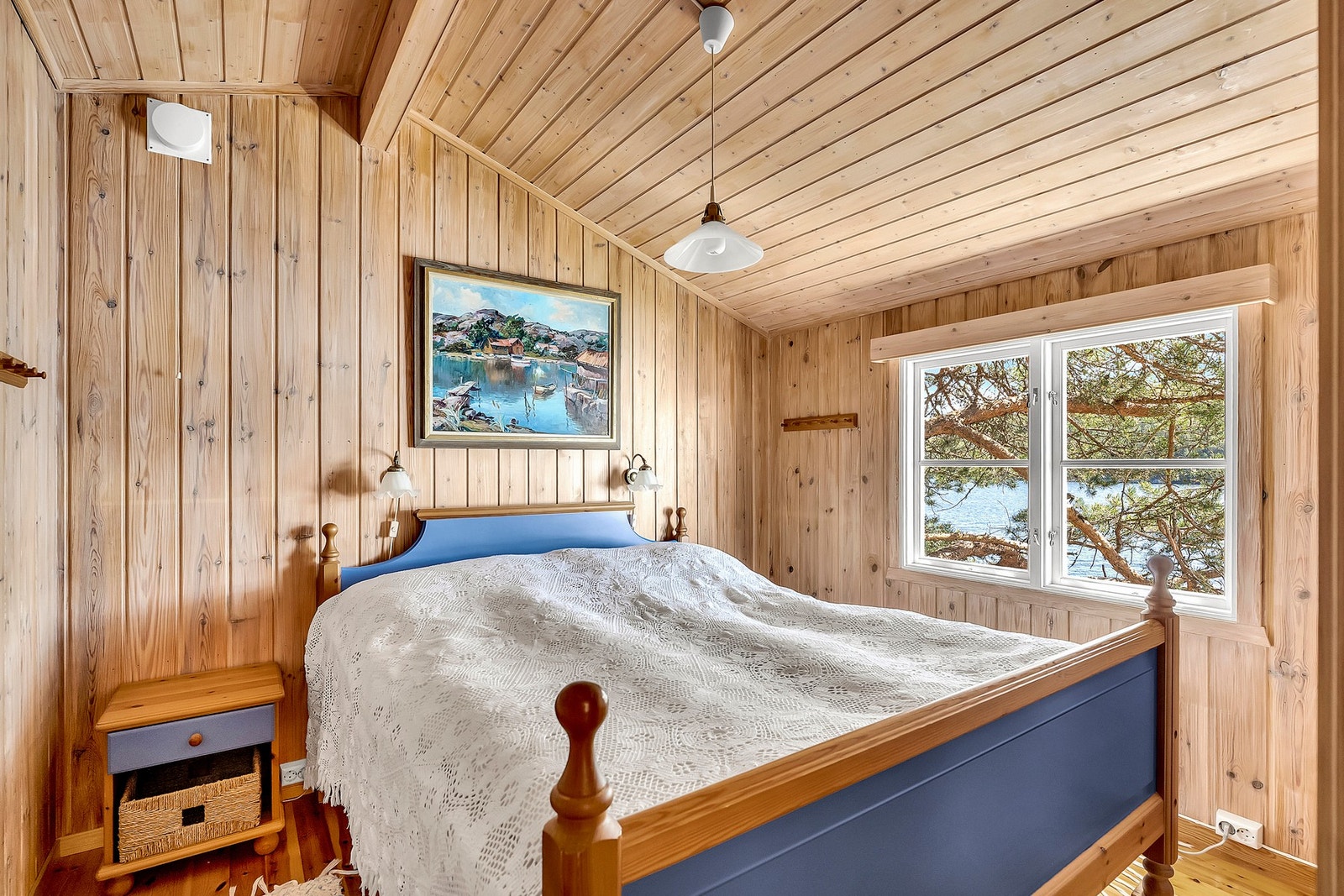 Soverommet i fritidsboligen. Galleribilde