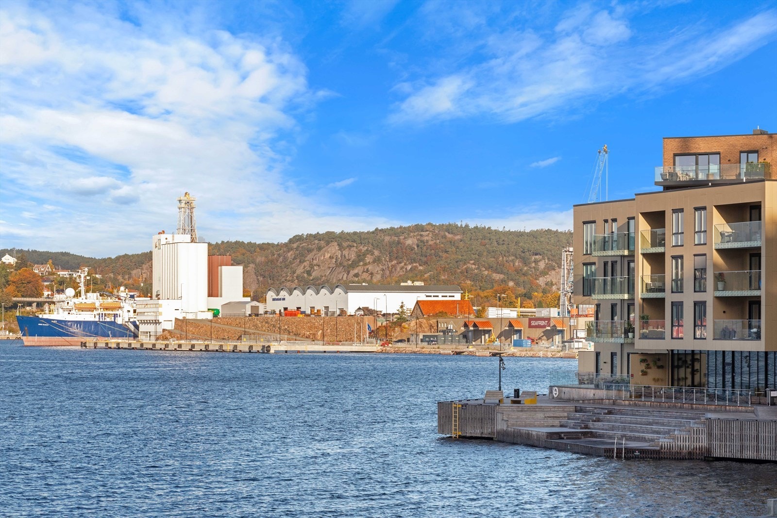 Utsikt fra leiligheten Galleribilde