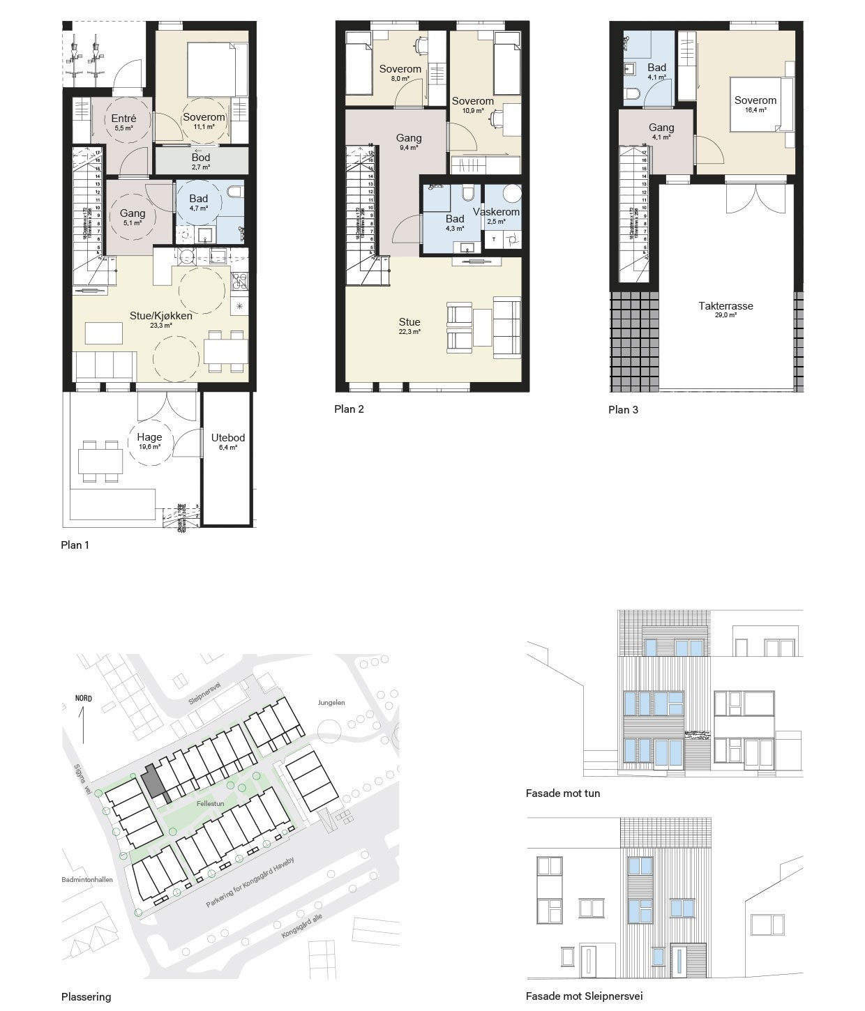 Plantegninger for Kongsgård Haveby 15 Galleribilde