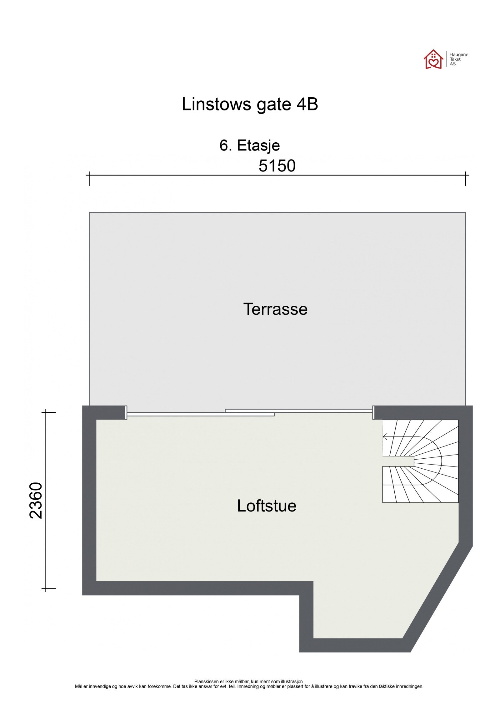 Planskisse. Galleribilde