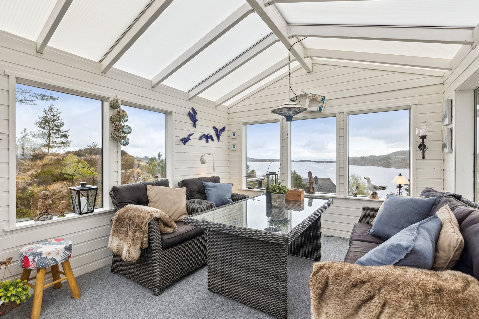 Vinterhage fra 2015 på 10 kvm. Galleribilde