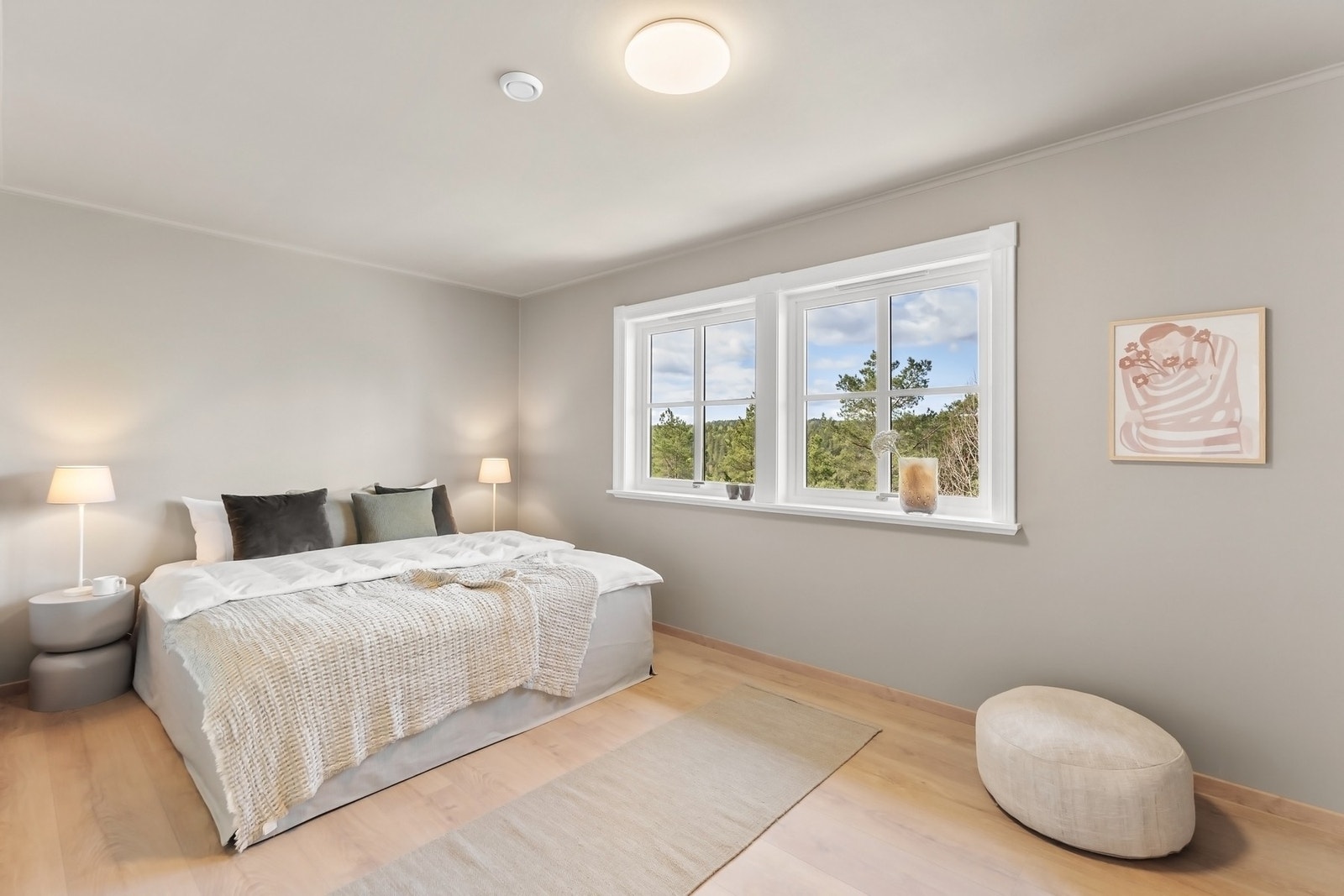 Soverom hoveddel. Galleribilde