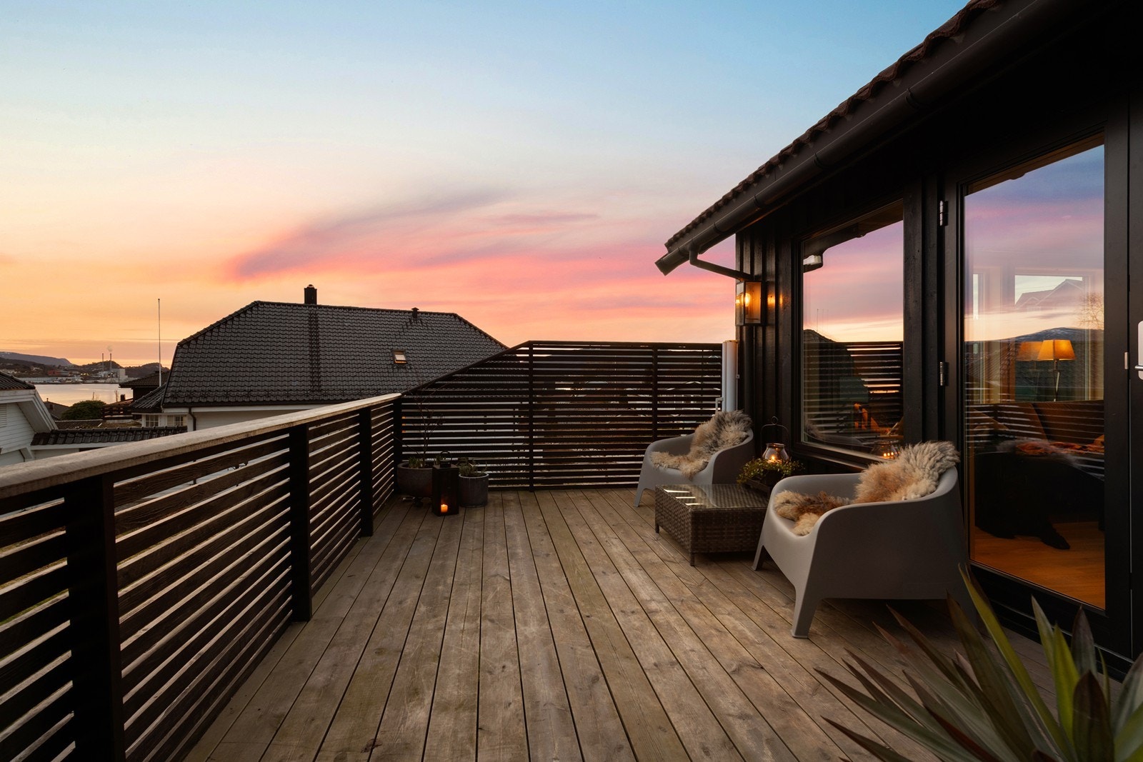 Terrassedel Galleribilde