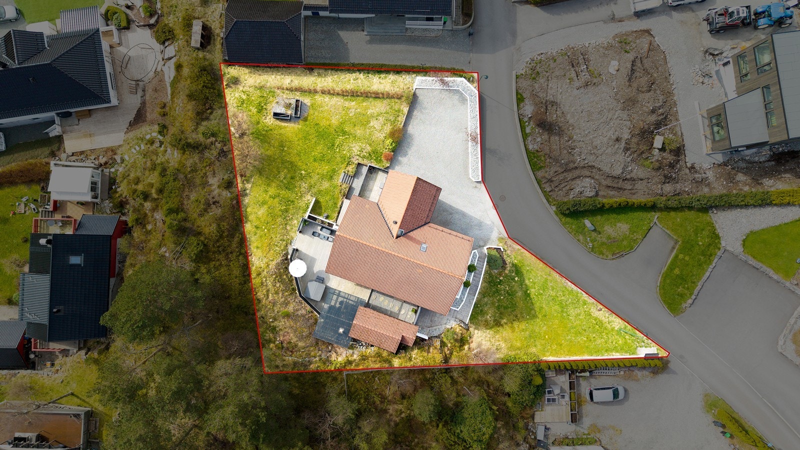 Omriss tomt Galleribilde