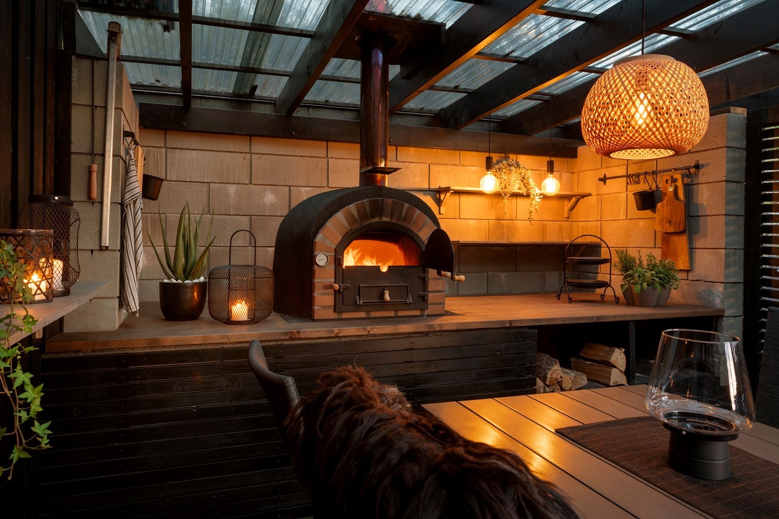 Pizzaovn og grillkjøkken Galleribilde