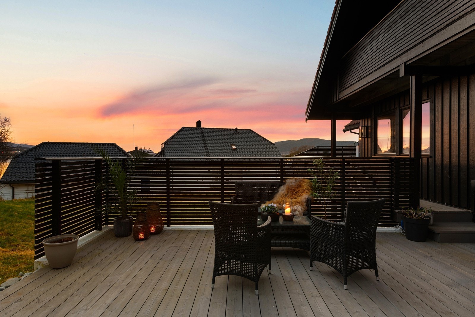 Olsvika byr på fantastiske kveldssolforhold Galleribilde