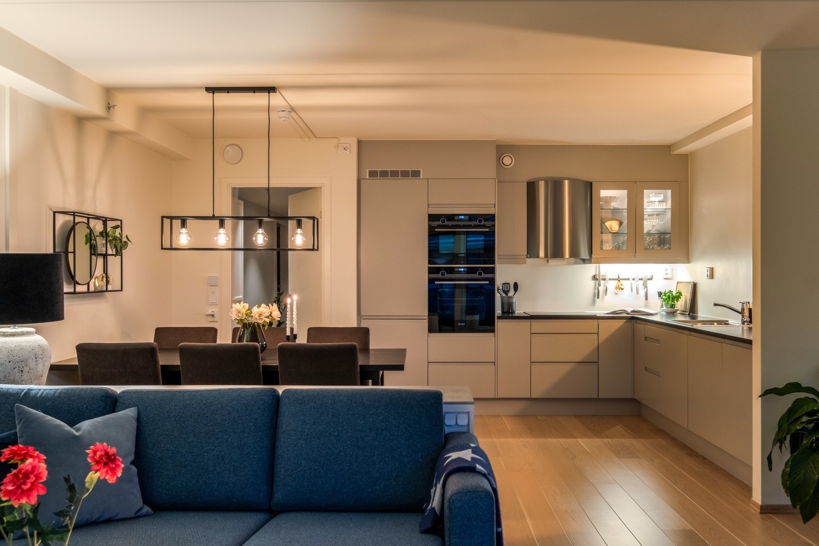 Rommet er enkelt å inndele i soner. Galleribilde