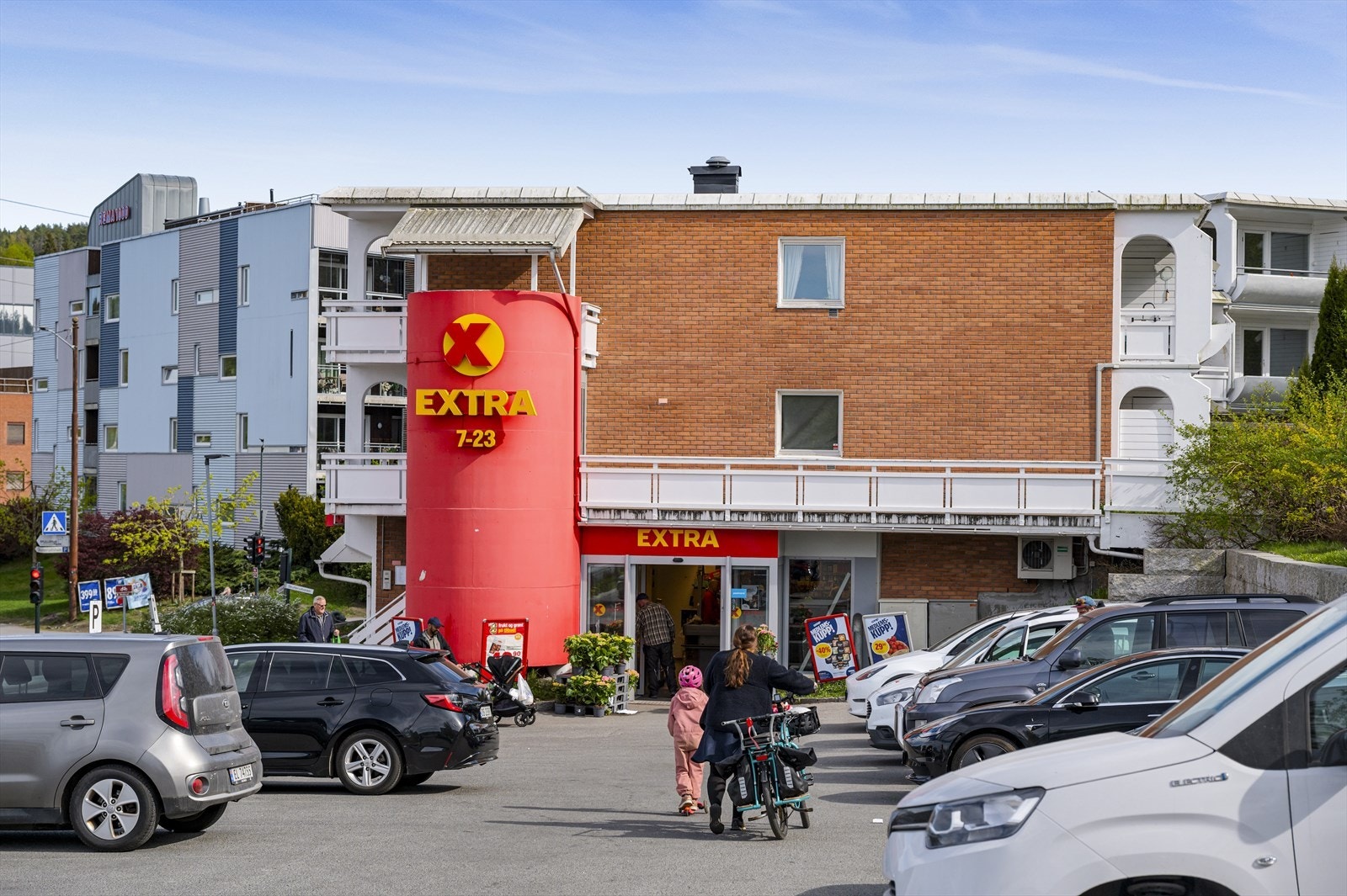 Dagligvarebutikk like ved. Galleribilde