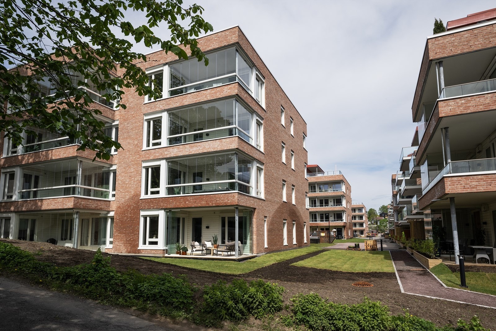 Leiligheten har en attraktiv beliggenhet i et nytt og spennende bomiljø på nedre Stabekk Galleribilde