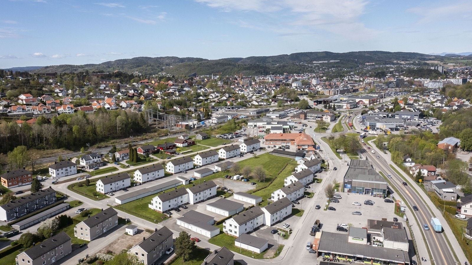 Gangavstand til sentrum Galleribilde
