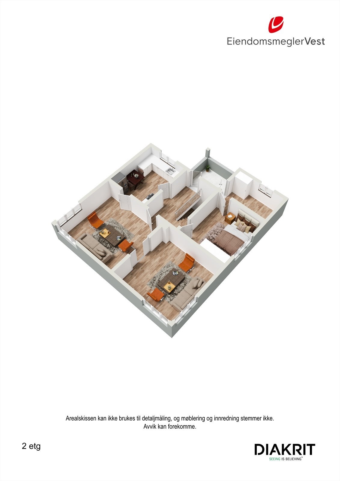 Plantegning 2. etg. Galleribilde