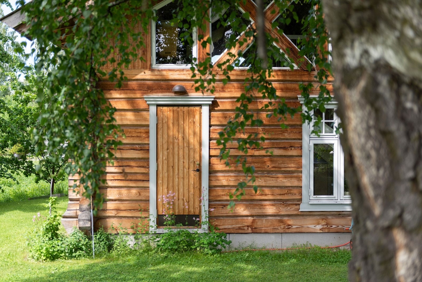 I ett med resten av eiendommen. Galleribilde