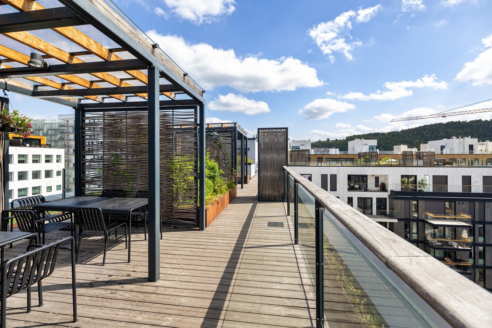 Tilgang til felles takterrasse med flott utsikt Galleribilde