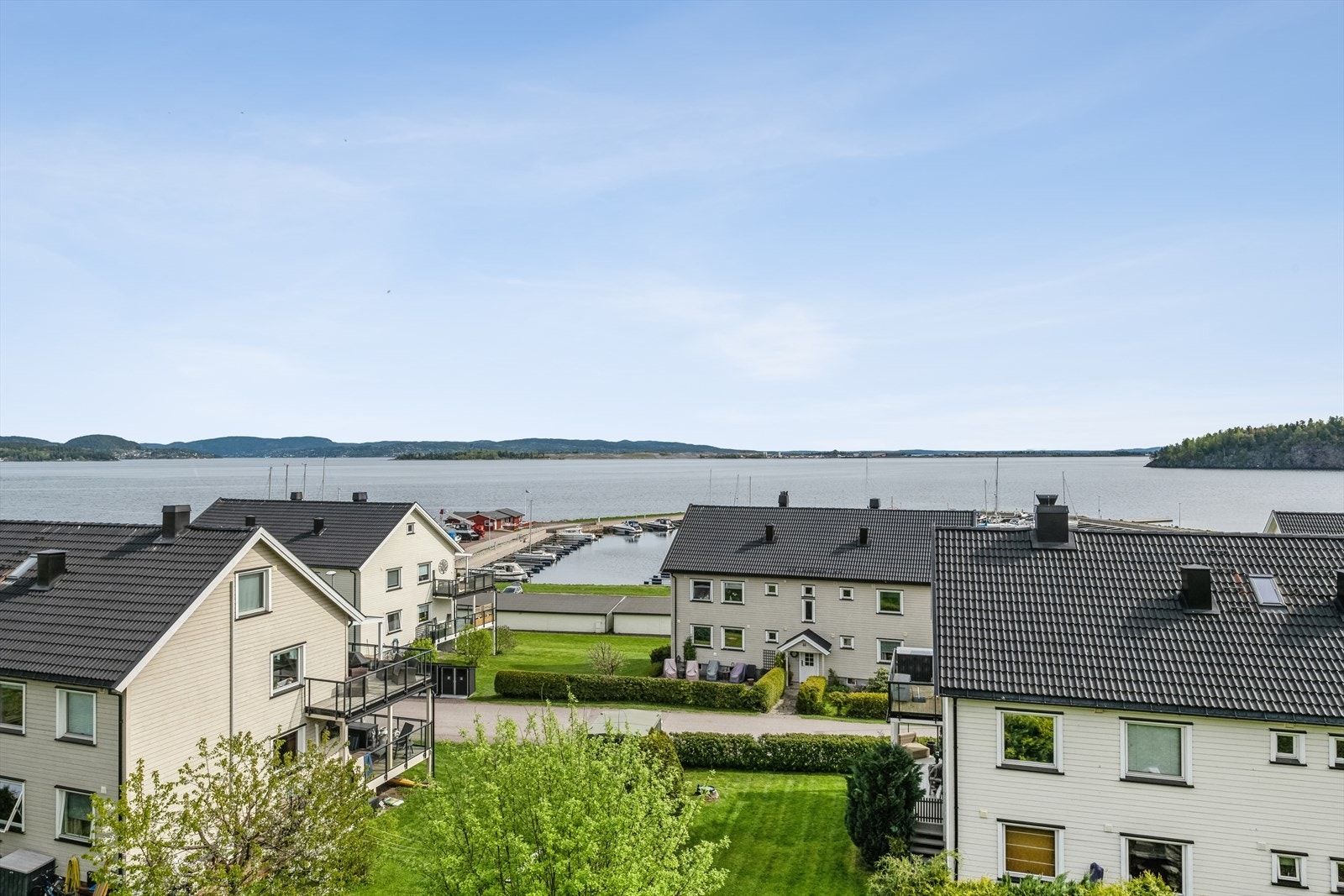 Flott sjøutsikt Galleribilde