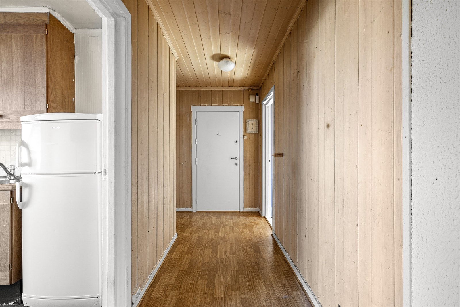 Leilighetens plassering i første etasje er ensbetydende med enkel adkomst. Galleribilde