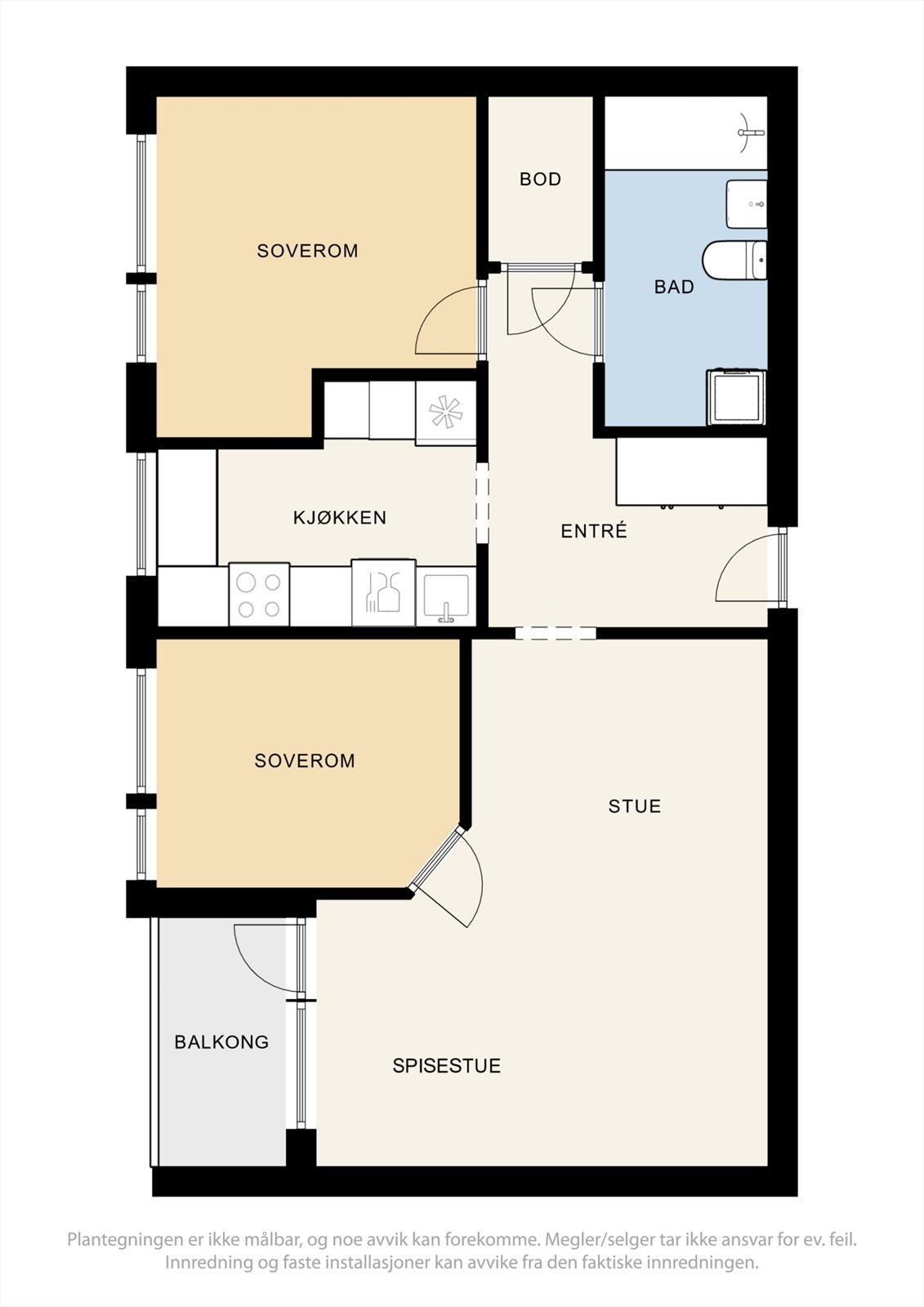 Plantegning. Galleribilde