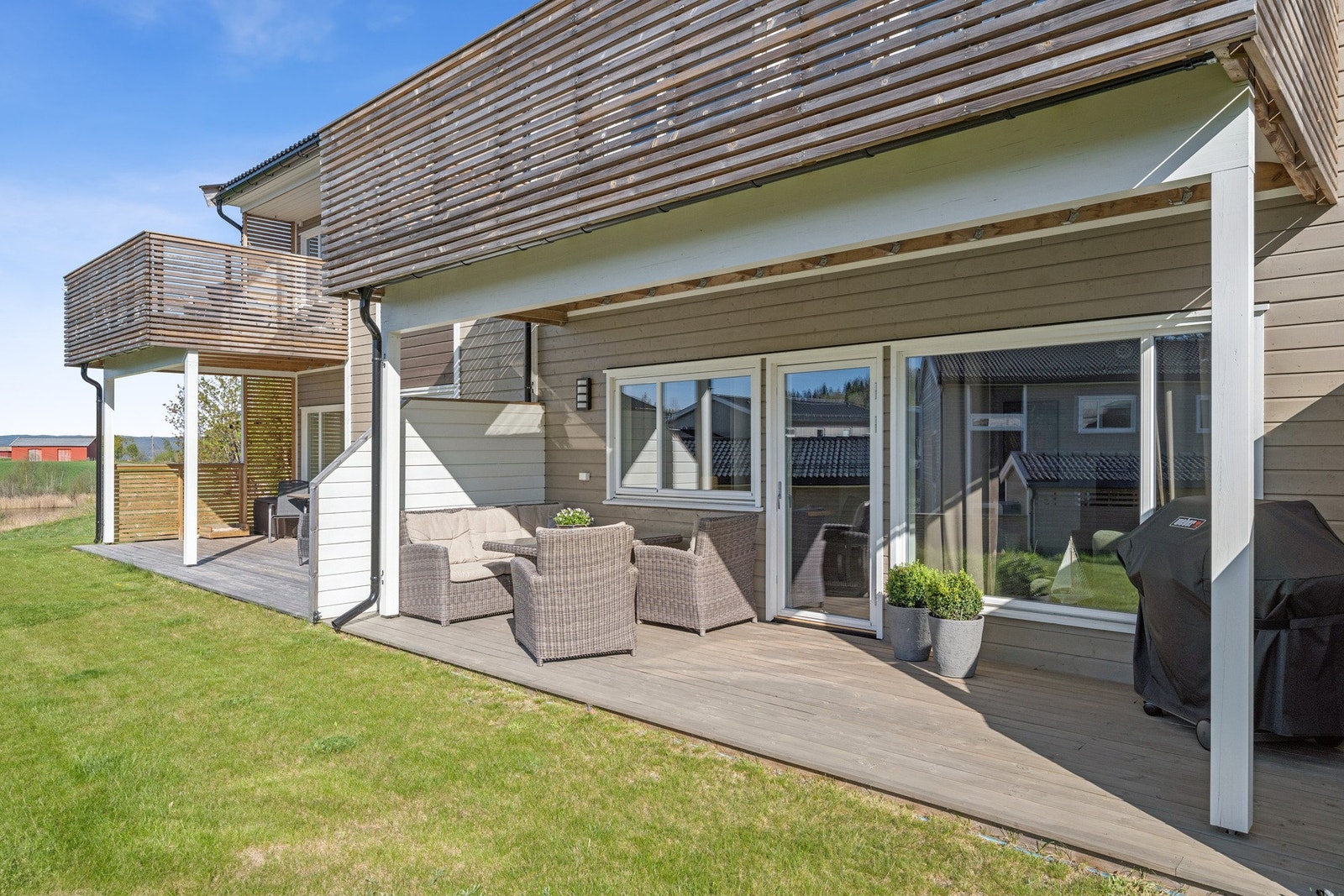 Her kan du nyte morgenkaffen eller hyggelig kvelder. Galleribilde