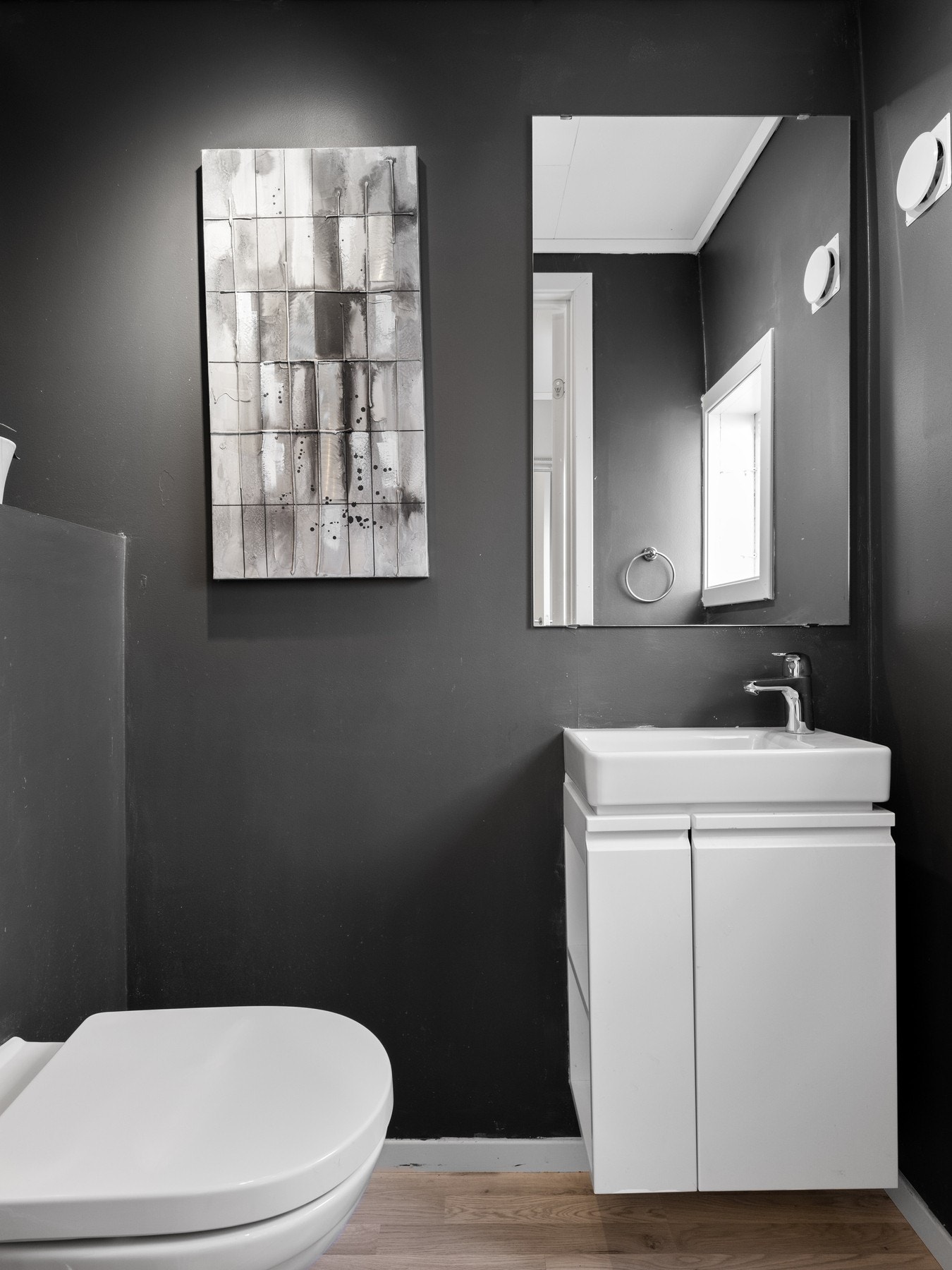 Toalettrom Galleribilde