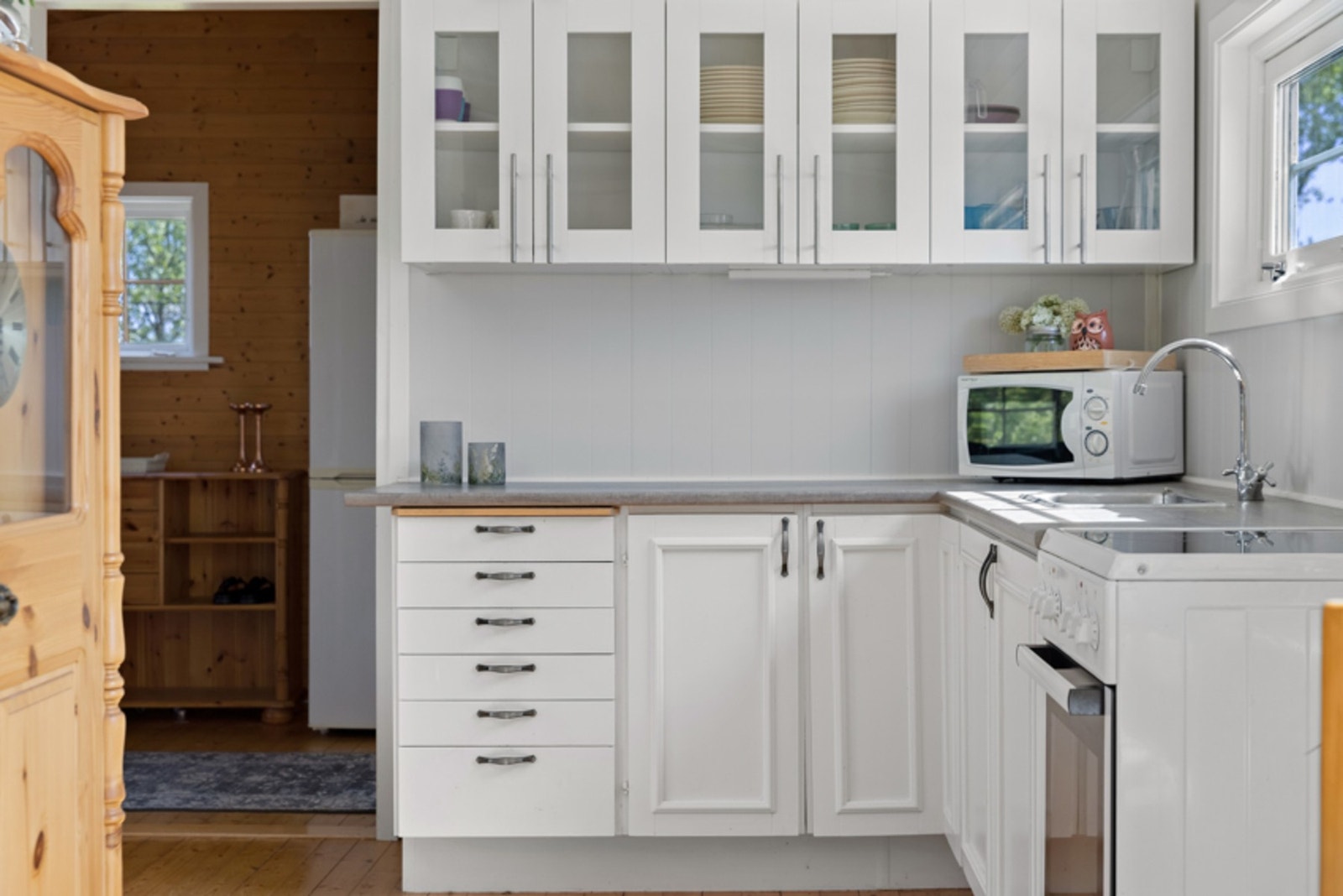 - Her ligger alt tilrette for hyttekos i helger og ferier. Galleribilde