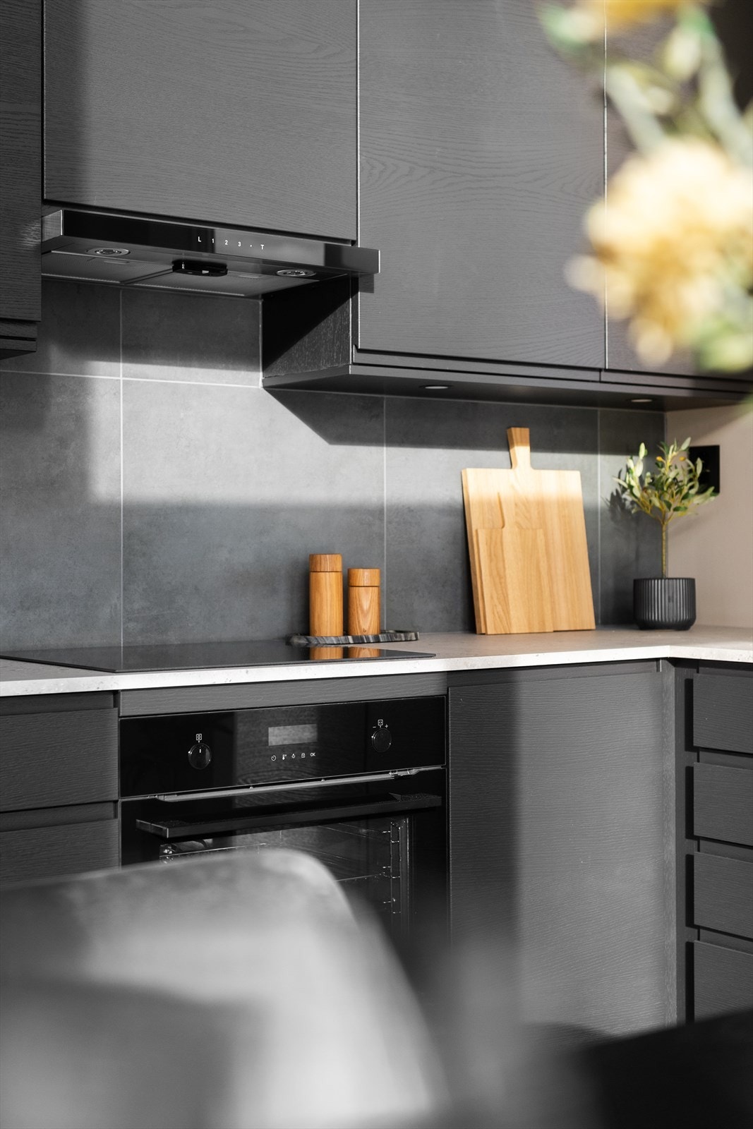 Detalj kjøkken. Galleribilde