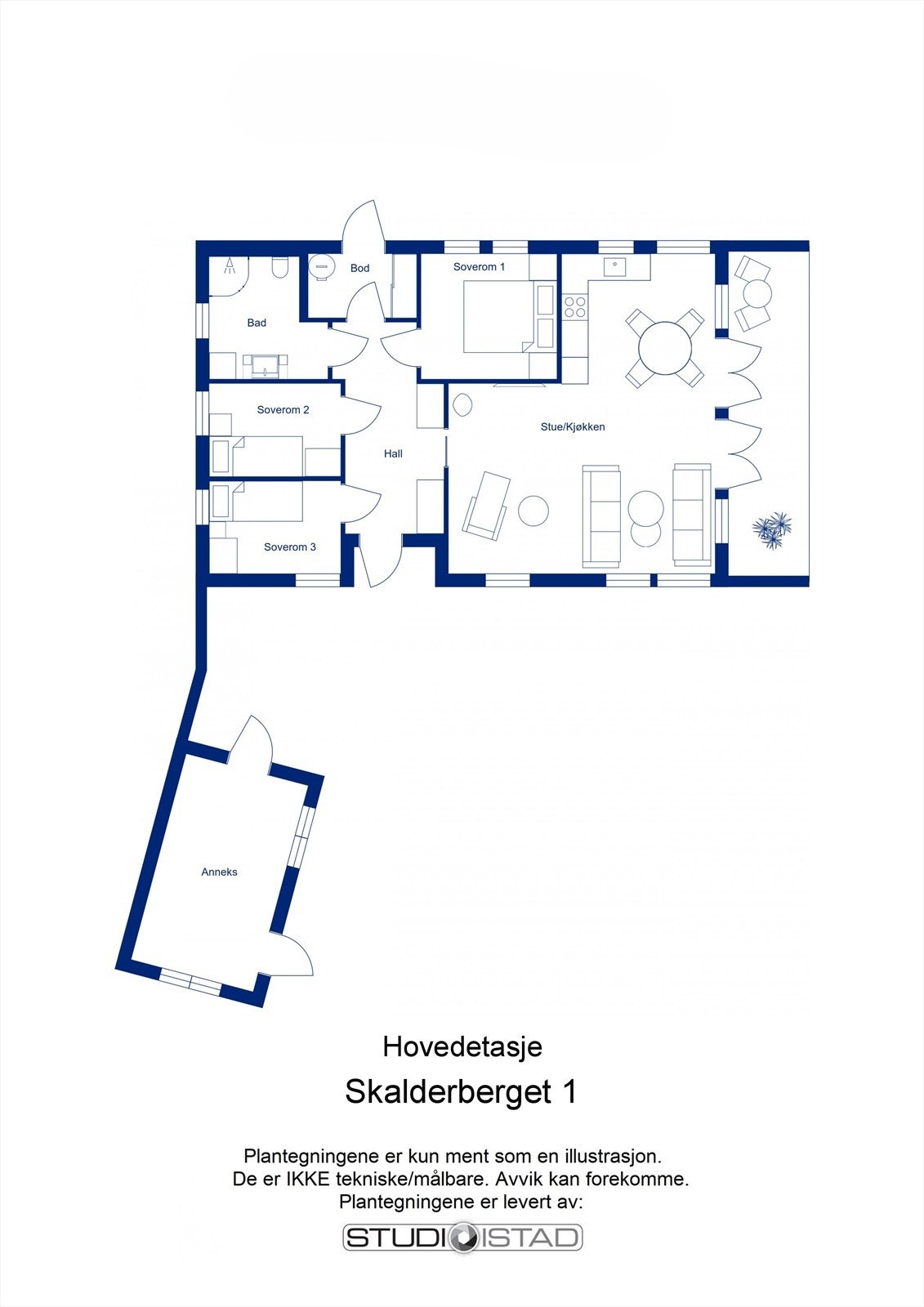 Plantegning. Galleribilde
