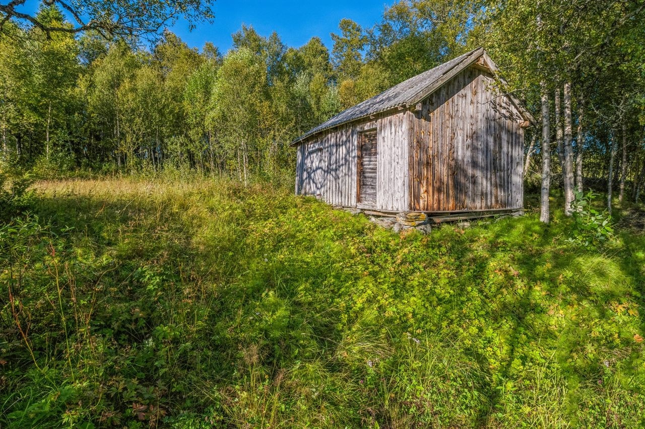 Uthus med god lagringsplass Galleribilde