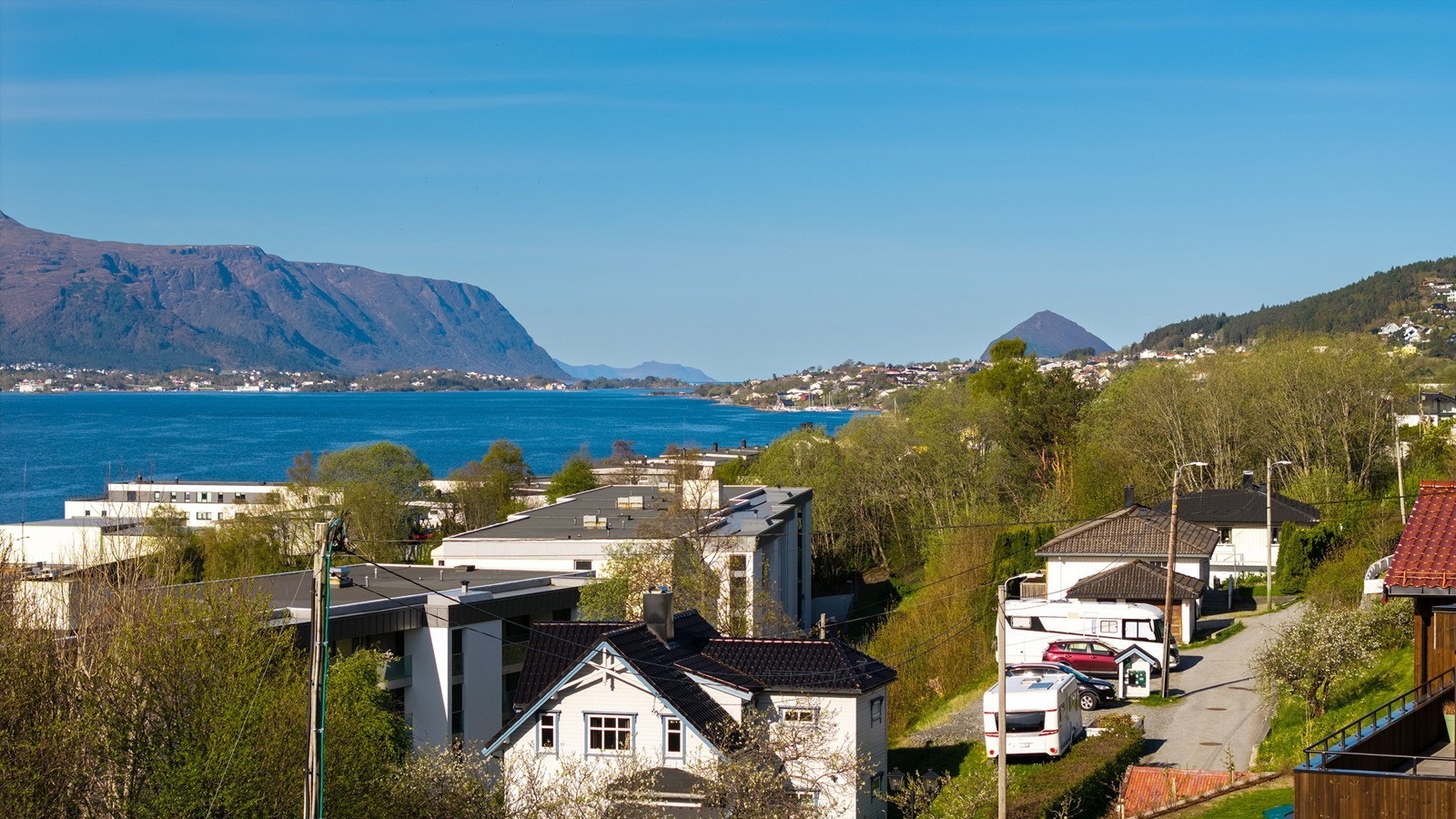 Utsikt mot vest Galleribilde