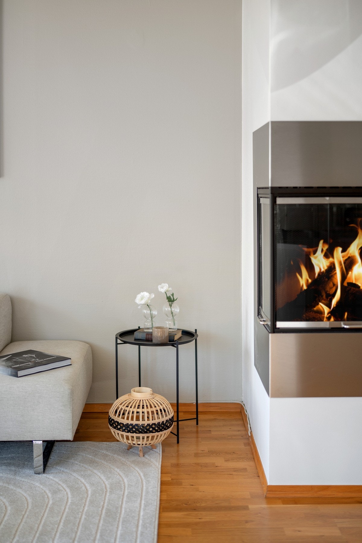 Vedovn varmer godt på kalde vinters dager. Galleribilde