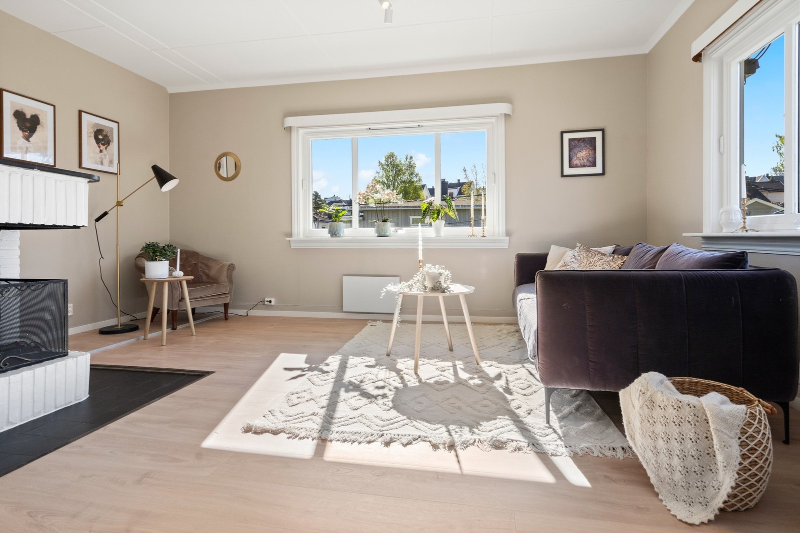 Så og si hele leiligheten er oppusset de siste årene Galleribilde