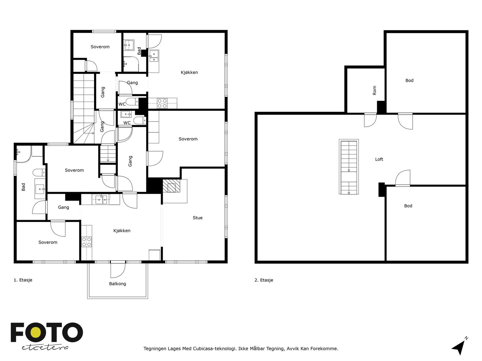 Smart planløsning som gjør at man kan leie ut deler av egen bolig. Øvre del av tegningen fungerer som en egen hybel. Det er i tillegg stort loft (bruksrett) og fellesarealer i kjeller Galleribilde