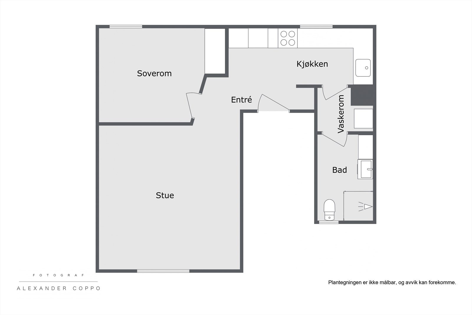 Plantegning. Galleribilde