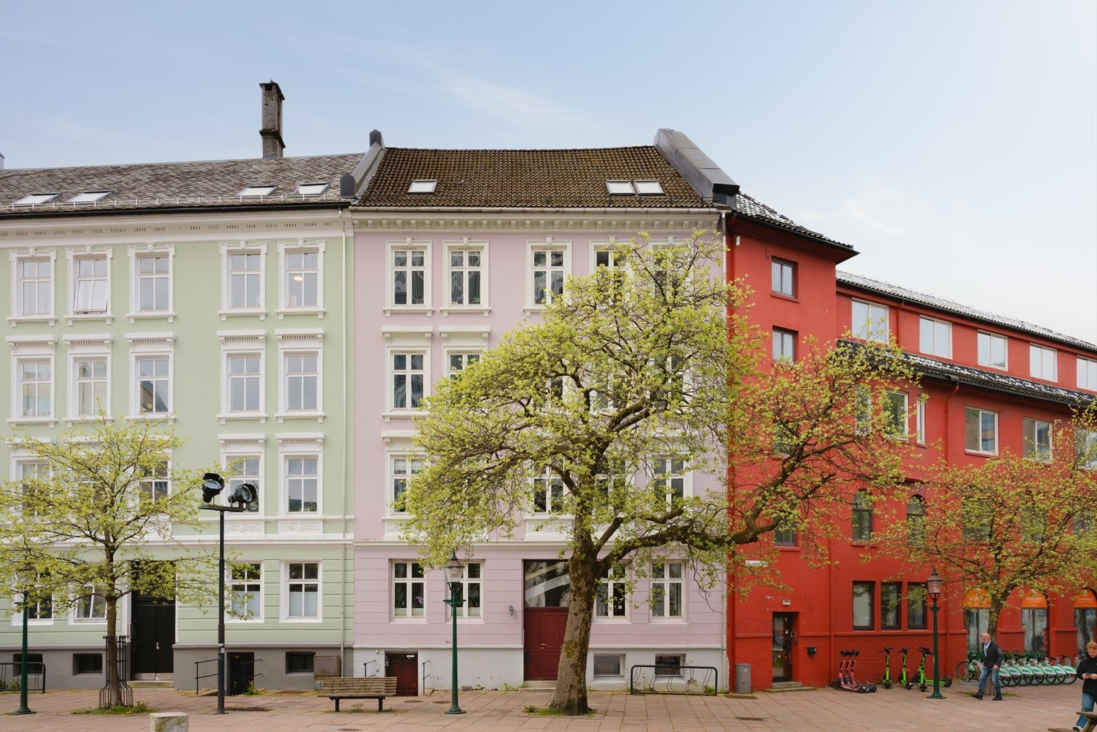 En flott og moderne 2-roms bygårdsleilighet. Galleribilde