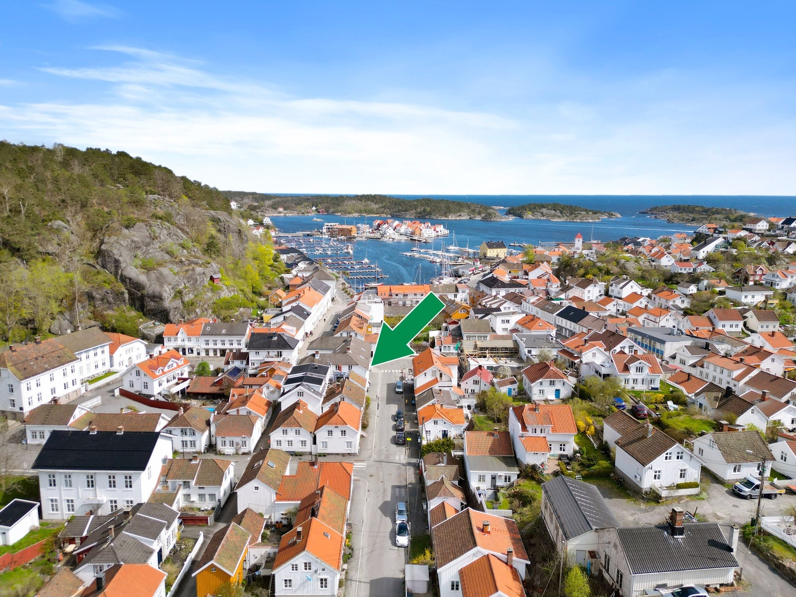 Kort vei til sjøen. Galleribilde